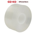 AZKO Odi 30 Mm Double Tape Nano - Clear Isolasi Lakban Perekat Stationery Tools Alat Penempel Tape Double Side Selotip Dua Sisi