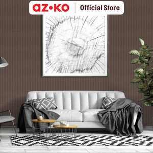 AZKO Maxbuilt 290X4.7X2 cm Panel Dinding Flex Motif Kayu - Cokelat Oak
