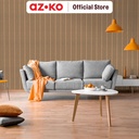 AZKO Maxbuilt 290X13X1.2 cm Panel Dinding Ps Motif Kayu - Cokelat Teak