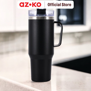 AZKO Kris 1.2 ltr Peggy Botol Vacuum Flask - Hitam