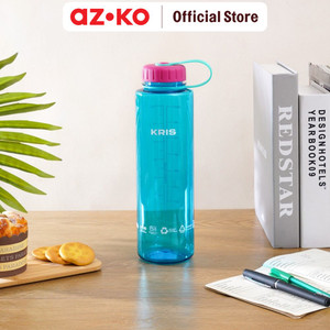 AZKO Kris 900 ml Botol Minum Screw Lid - Biru