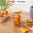 AZKO Kris 1.25 ltr Drake Stoples Dengan Tutup Kayu