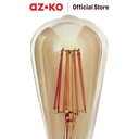 AZKO Eglare Bohlam Led Filamen Edison 5 watt St64 E27 - Warm White