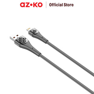 AZKO Memoo 1.2mtr Kabel Charger Usb Type A To Lightning 30 watt Braided