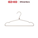 AZKO Stora 41X1X20.5 cm Set 2 Pcs Hanger Aluminium - Gold