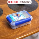 AZKO Smash 1.6 ltr Kotak Makan 3 Sekat Bento Safe - Biru Navy