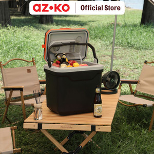 AZKO Otto Klasse 24 ltr Kulkas Mobil Cool & Warm Ec-1525-24L - Abu-Abu