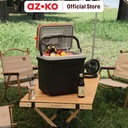 AZKO Otto Klasse 24 ltr Kulkas Mobil Cool & Warm Ec-1525-24L - Abu-Abu