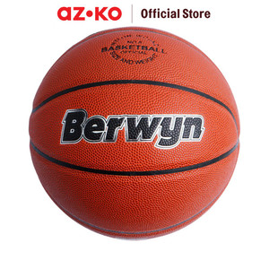 AZKO Berwyn Ukuran 5 Bola Basket Laminated Pu - Cokelat