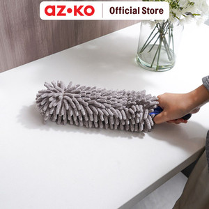 AZKO Proclean Kemoceng Chenille - Abu-Abu/Biru