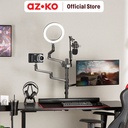 AZKO Krisbow Bracket Streaming Mount Bracket Live Streaming Stand Holder Gadget Tripod Live Ig Youtube Tiktok Perlengkapan Elektronik - Tripod Mobile