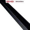 AZKO Krisbow 2 mtr Part Rel Lampu Sorot High - Hitam - Rel High 2m