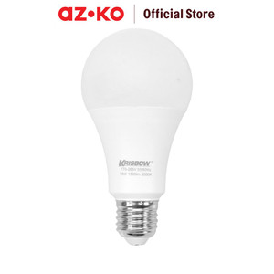 AZKO Krisbow Lumi Bohlam Led 15 watt 1500Lm Warm White - Kuning