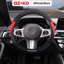 AZKO Sparco Set 3 Pcs Sarung Stir Mobil & Bantalan Bahu - Merah