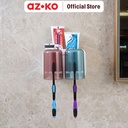 AZKO Stora Tempat Sikat Gigi Dengan 2 Gelas