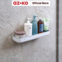 AZKO Stora Rak Kamar Mandi Suction - Putih