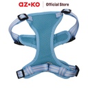 AZKO Paws N Tail Ukuran S Harness & Tali Anjing - Biru