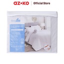 AZKO Sleeplite 250X240 cm Set 5 Pcs Seprai Flat Microfiber Emboss Hotel