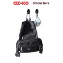 AZKO Stora Set 2 Pcs Gantungan Dinding Permanen Serbaguna Oval - Hitam