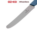 AZKO Victorinox 11 cm Swiss Modern Pisau Paring Gerigi - Biru
