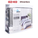 AZKO Sleeplite 160X200 cm Set 5 Pcs Seprai Queen Polyester Stripe Skye