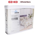 AZKO Sleeplite 180X200 cm Set 5 Pcs Seprai King Polyester Poppy - Hijau