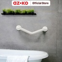 AZKO Fosa Handle Kamar Mandi Y Fosa Grab Bar Pegangan Kamar Mandi Tiang Handle Kamar Mandi Aksesoris Kamar Mandi Bathroom Safety Tools - Chrome