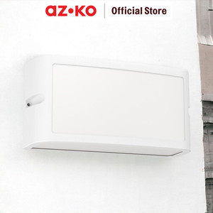AZKO Eglo Camarda Lampu Dinding Outdoor Natural White Wall Lamp Light Lampu Tembok Outdoor Serbaguna Dekorasi Pencahayaan Luar Ruangan Perlengkapan Rumah Tangga - Anth