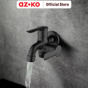 AZKO Acroz Veneto Keran Kamar Mandi Two Way - Hitam