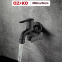 AZKO Acroz Veneto Keran Kamar Mandi Two Way - Hitam