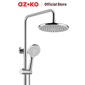 AZKO Acroz Vittoria Set Shower Mandi Chrome