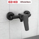 AZKO Acroz 13.3X21.2X11.9 cm Veneto Keran Shower Mixer - Hitam