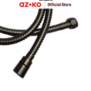 AZKO Acroz 1.2 mtr Selang Shower Stainless Steel Premium - Hitam