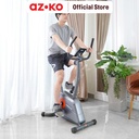 AZKO Kinetic Sepeda Statis Magnetic 515B V2 - Oranye/Abu-Abu