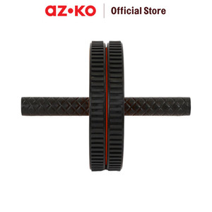 AZKO Kinetic Abs Roller Wheel - Hitam/Kuning Slide Wheel Alat Fitness Perlengkapan Olahraga