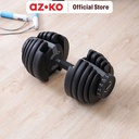 AZKO Kinetic 24 kg Adjustable Dumbbell