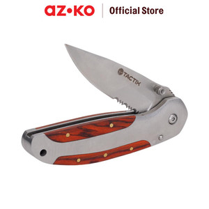 AZKO Tactix Pisau Lipat Multifungsi Stainless Steel