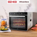 AZKO Kris Mesin Dehydrator Pengering Makanan 8 Layer 700 Watt Food Dehydrator Electric Food Dryer Alat Pengering Makanan Peralatan Rumah Tangga