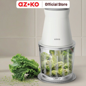 AZKO Kris 600 ml Mini Chopper Kaca - Putih