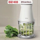 AZKO Kris 600 ml Mini Chopper Kaca - Putih