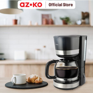 AZKO Kris 1.5 ltr Coffee Drip Maker Stainless Steel - Hitam