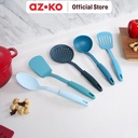AZKO Kris Set 5 Pcs Peralatan Masak Nylon - Hijau
