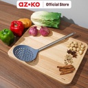 AZKO Kris Sendok Saring Nylon Dengan Handle Stainless Steel