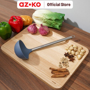 AZKO Kris Sendok Sup Nylon - Abu-Abu