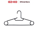 AZKO Stora 40X20 cm Set 10 Pcs Hanger Plastik Pp - Hitam