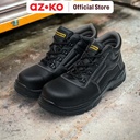 AZKO Krisbow Ukuran 45 Hercules Sepatu Pengaman 6 inci Srss - Hitam