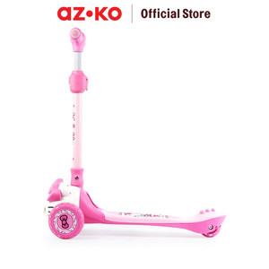 AZKO Hello Kitty Skuter Anak 3 Roda 3D - Pink