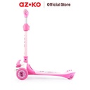 AZKO Hello Kitty Skuter Anak 3 Roda 3D - Pink