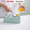 AZKO Kris Cetakan Es Lilin Pencetak Es Krim Food Grade Ice Mould Perlengkapan Masak - Hijau