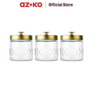AZKO Kris 550 ml Set 3 Pcs Stoples Kaca Artic